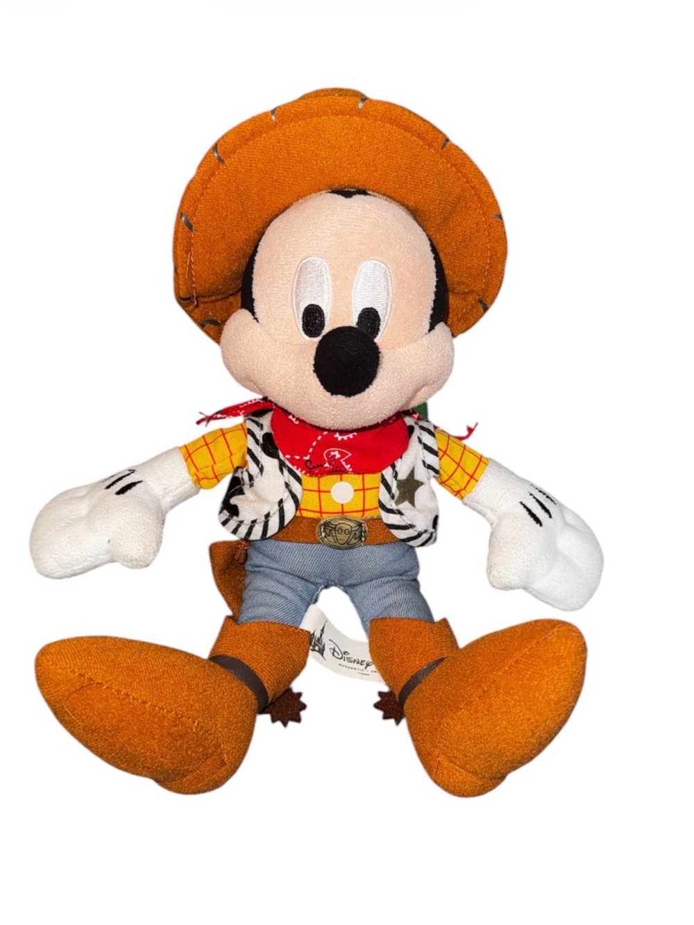 Disney Mickey Mouse As Toy Story’s Woody Plush